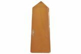 Polished Honey Calcite Obelisk #187466-1